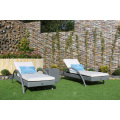 Weather Resistant Poly Rattan Lounger for Beach/Pool and Resort